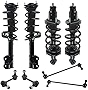 8 Piece Suspension Kit Complete Loaded Strut Assemblies w/Sway Bar End Links for 2007-2011 Honda CR-V
