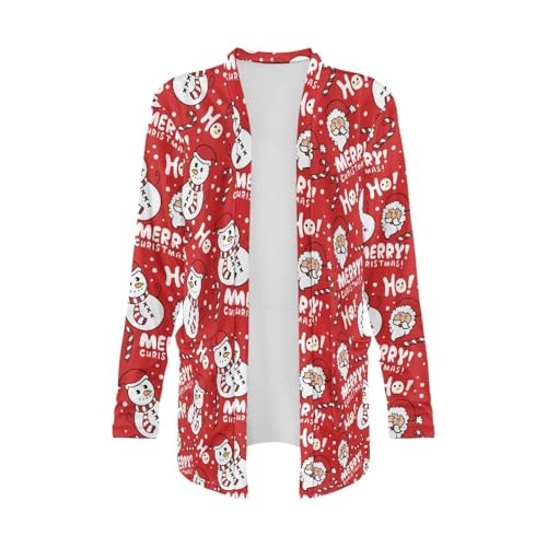 Image of Women's Lightweight Cardigans with Pockets Trendy Long Sleeve Open Front Cardigan Casual Tops Jackets Fall Oufits S-2XL