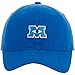 Disney Unisex-Erwachsene Pixar Monsters Inc Embroidered Cotton Adjustable Baseball Hat with Curved Brim Hut, blau, Einheitsgröße