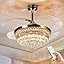 crystal fans lights