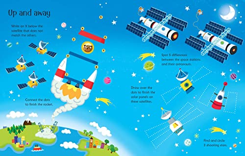 Wipe-Clean Space Activities (Wipe-clean Activities) - Image 3