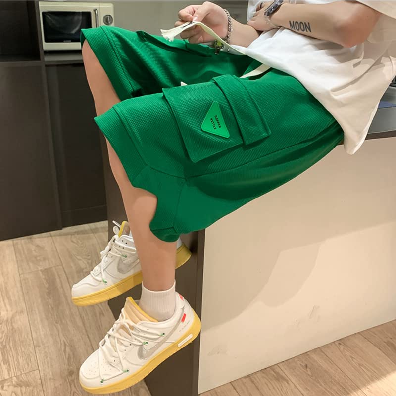 Short coréen EN8 léger en taille M coupe ample Harajuku décontractée - 3
