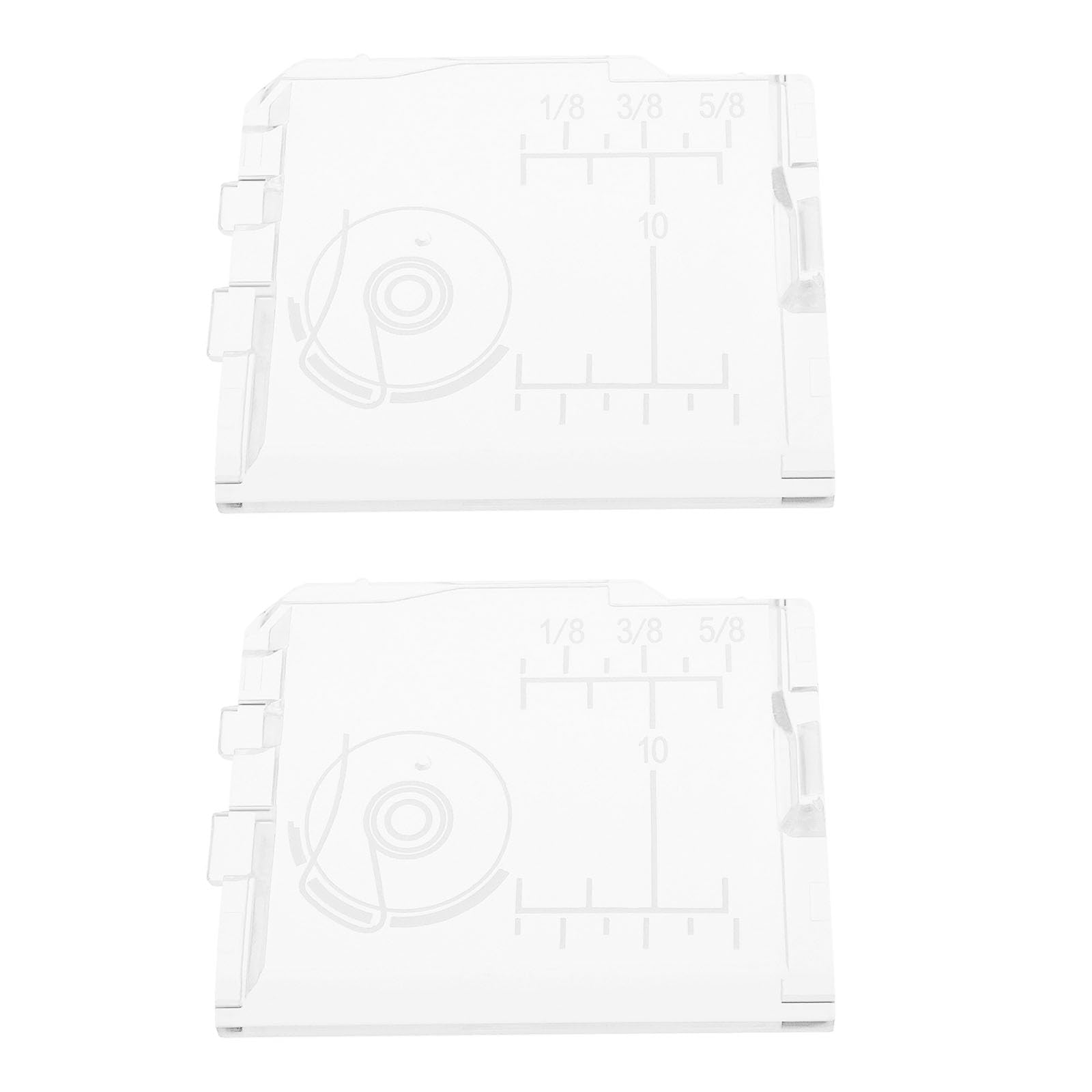LT Easiyl 2pcs Sewing Machines Slide Bobbin Cover Plate 750036001 Compatible with Janome Compatible with Kenmore 395719-98 654060003