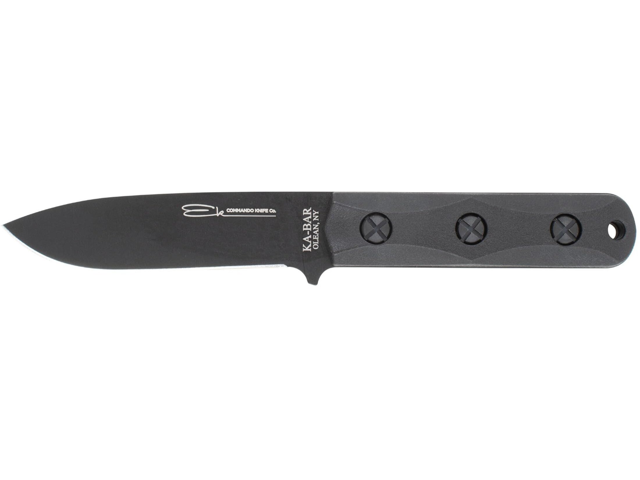 EK51 Short Drop Point Ek Commando Fixed Blade