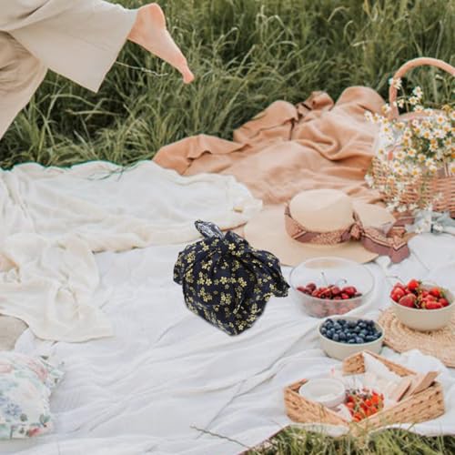 EPIGEIST Japanischer Geschenkverpackungsstoff aus Hochwertiger Vielseitiges Furoshiki Tuch Umweltfreundlich Schadstofffrei für Bento Boxen Geschenke und Reisen