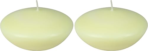 Zest Candle Velas plegables de 3 piezas, 4 pulgadas, marfil (paquete de 2)