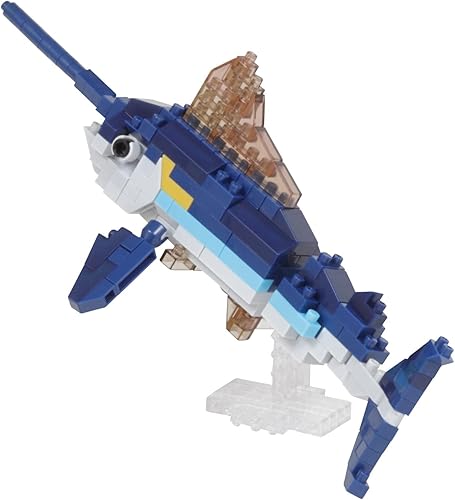 Miniatura 4 de nanoblock - Sea Friends - Marlin, kit de construcción de la serie Collection