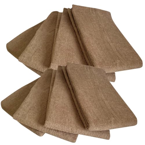 泉州タオル(Senshu towel) 家事がラクになるバスタオル 8枚(モカ) 日本製