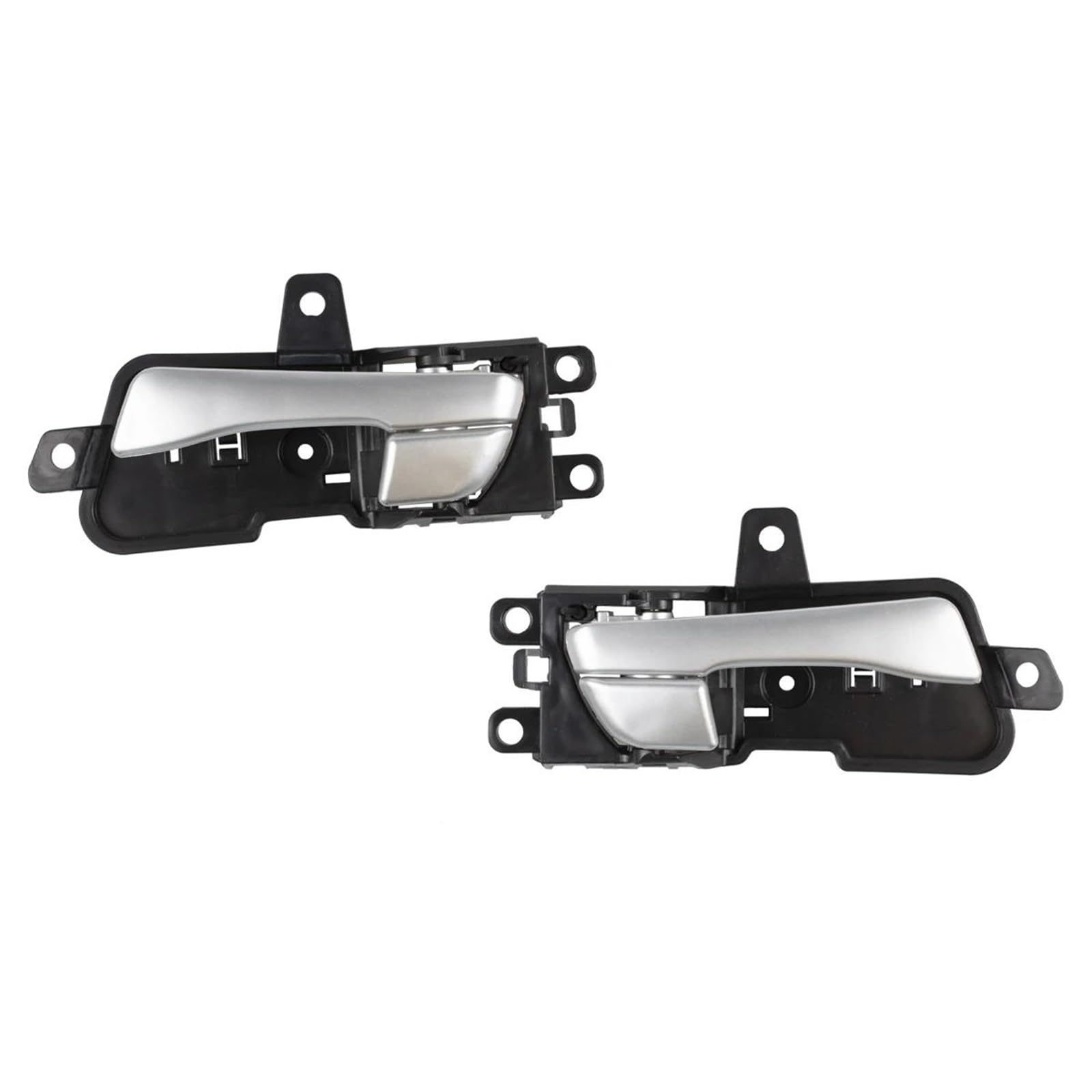 Fhcbutae 1 Pair Silver Interior Car Handle For Hyundai For Sonata 2011 2012 2013 2014 82610-3S010 82620-3S010 Right Interior Door Handle(1 Pair Silver)