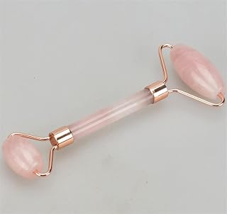 Rullmassage kristall sten jade roller guasha hudvård rynkor borttagning skönhetsverktyg dropshipping 1 st (färg: 1 st dubbelrulle)