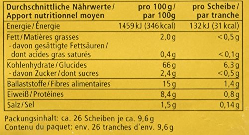 Alnatura Bio Knäckebrot Roggen und Dinkel, 250 g