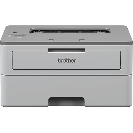 Brother HL-B2080DW Mono Laser Printer with Auto Duplex & Wi-Fi Printing (Toner Box Technology) (Gray)