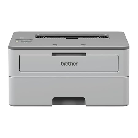 Brother HL-B2080DW Mono Laser Printer with Auto Duplex & Wi-Fi Printing (Toner Box Technology) (Gray)