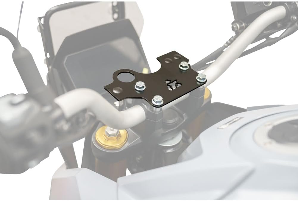 Tusk Alumium Accessory Dash Panel Black Powder Coated|2023-2024|V-Strom 800|DE|Adventure|Touring|