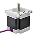 STEPPERONLINE 3PCS Nema 23 CNC Stepper Motor 2.8A 1.26Nm/178.4oz.in 56mm Bipolar for Hobby CNC Kit