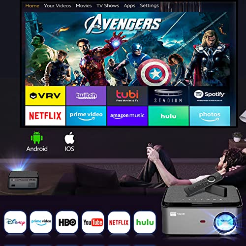 VGKE Videoproiettore T28, Android 9.0 Proiettore