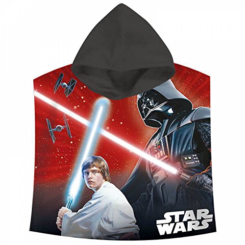 Preisvergleich Produktbild Kids Licensing sw92263 Kapuzenbadetuch für Star Wars