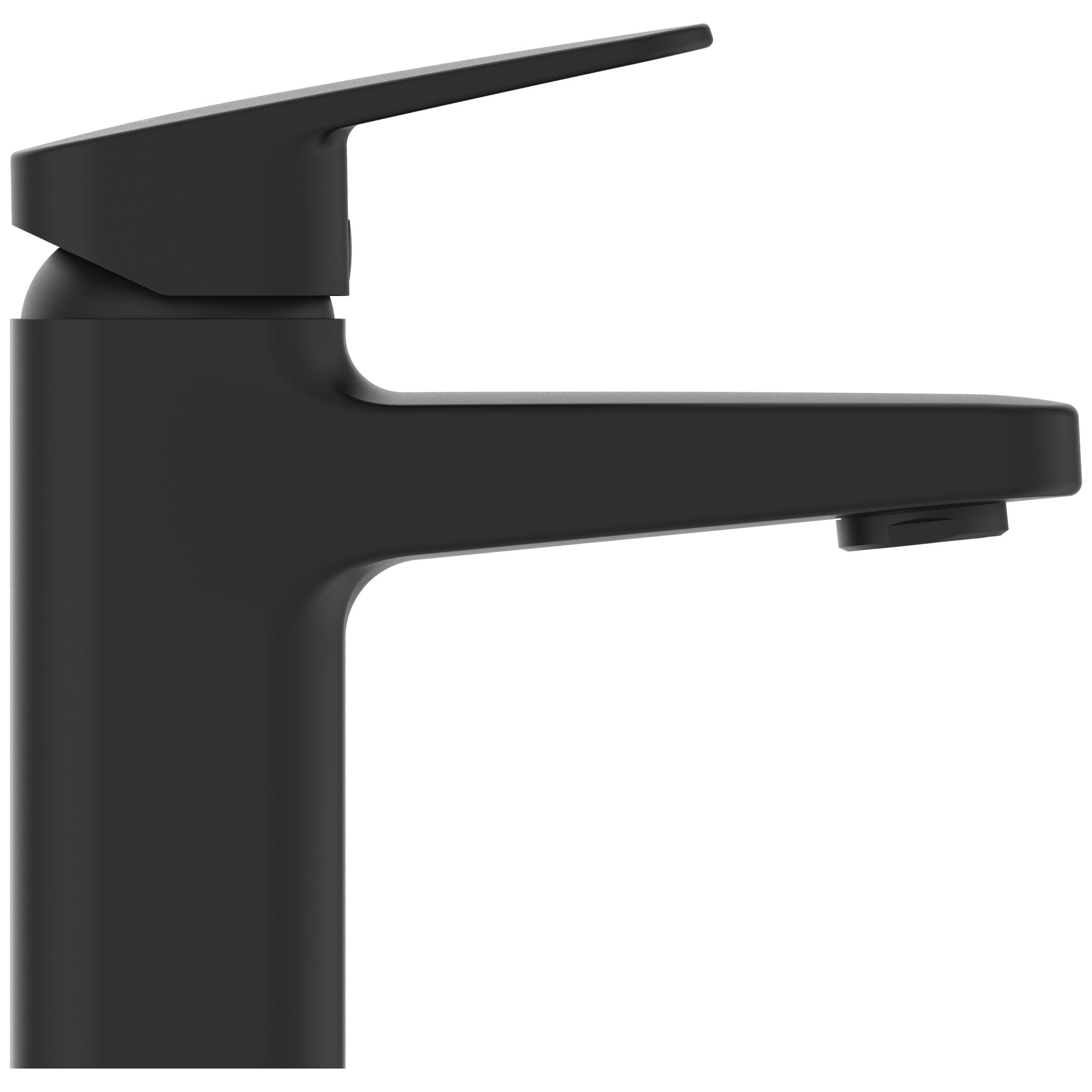 Ideal Standard BD209XG Ceraplan - Rubinetto per lavabo H75, senza scarico, sporgenza 10,3 cm, colore: Nero (Silk Black)