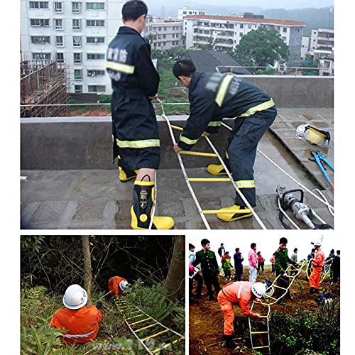 Échelle de corde de sécurité de 35m pour secours incendie portable - 2