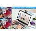 Ejfete 2040x1080 High Resolution HD Desktop Webcam with Microphone for PC Computer Monitor, USB Stream Camera with Privacy Cover 120 Degree Wide Angle Design for YouTube Tiktok Webcast Conferencing