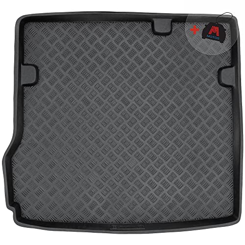 M MOTOS Tapis de coffre en PE pour Dacia DUSTER II depuis 2018 Rendez votre voyage plus confortable grâce à ce tapis de voiture durable - Tapis de coffre de voiture tout temps, protection contre les s