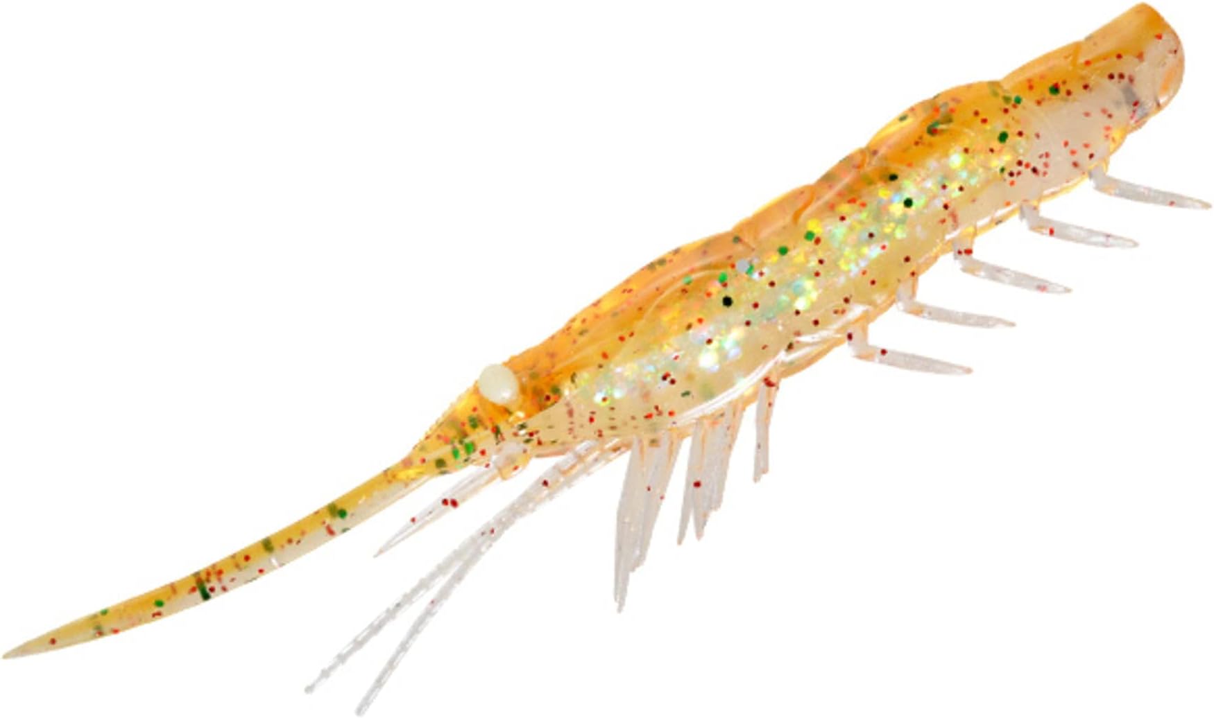HarimitsuWorm Magbite Snatch Bite Shrimp 4" Real Shrimp #04 MBW06 Lure