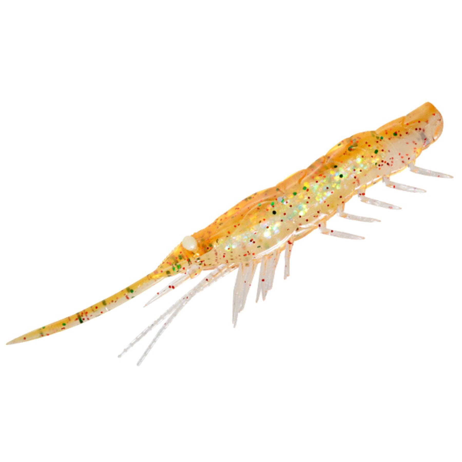 HarimitsuWorm Magbite Snatch Bite Shrimp 4" Real Shrimp #04 MBW06 Lure