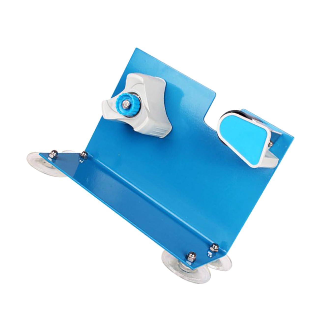 Dispenser Efficiente Plastica e Nastro per Adesivo Tavolo in da Ferro Taglierina Design Creativo Blu per Ufficio e Supermercato