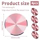 4pcs Handy Magnet,Magnet für Handy,Metallplatte Magnetplatte,Phone Aufkleber Magnetische,Mobiltelefone Auto Magnete,Selbstklebend Handymagnet Klebemagnete (Rose)