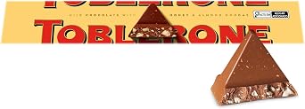 Chocolate Toblerone Ao Leite Nougat Mel e Amêndoas 100g Importado