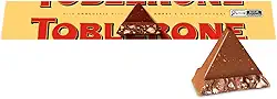 TOBLERONE Chocolate Ao Leite Nougat De Mel E Amêndoas Toblerone Caixa 100G - Importado