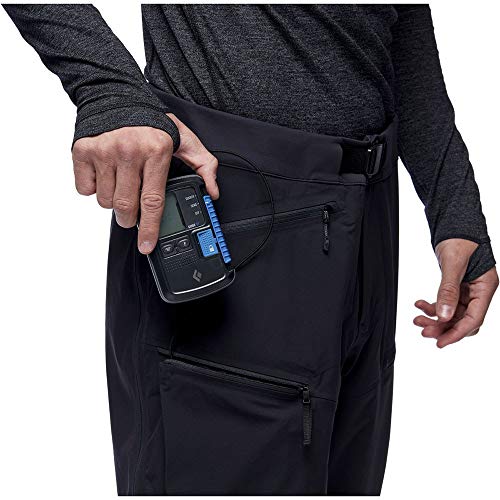 Black Diamond Equipment M Dawn Patrol Hybrid Pants - Black - Extra Large