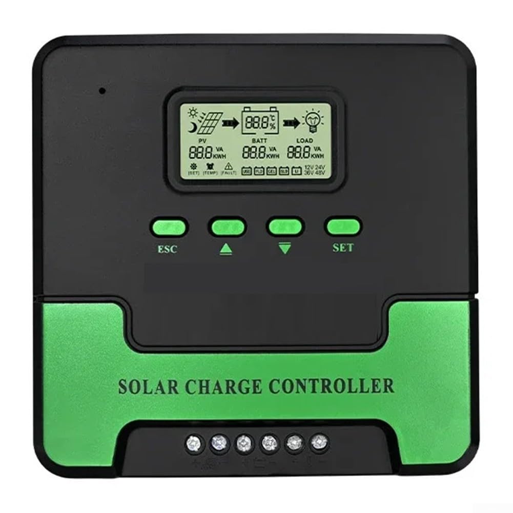 Regolatore di carica solare MPPT 12V 24V Auto WiFi LCD Dual USB Manager per RV Camper Off Grid Panel Street Light System (40A)