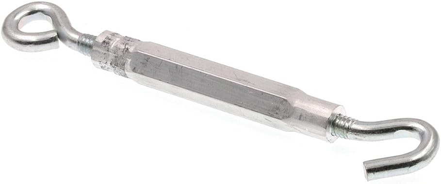 Bеѕt Quаlіtу 🔥 Prime-Line 9070335 Turnbuckles, Eye-To-Hook, 1/4 in. X 7-5/8 in., Zinc Plated Steel & Aluminum, 5-Pack