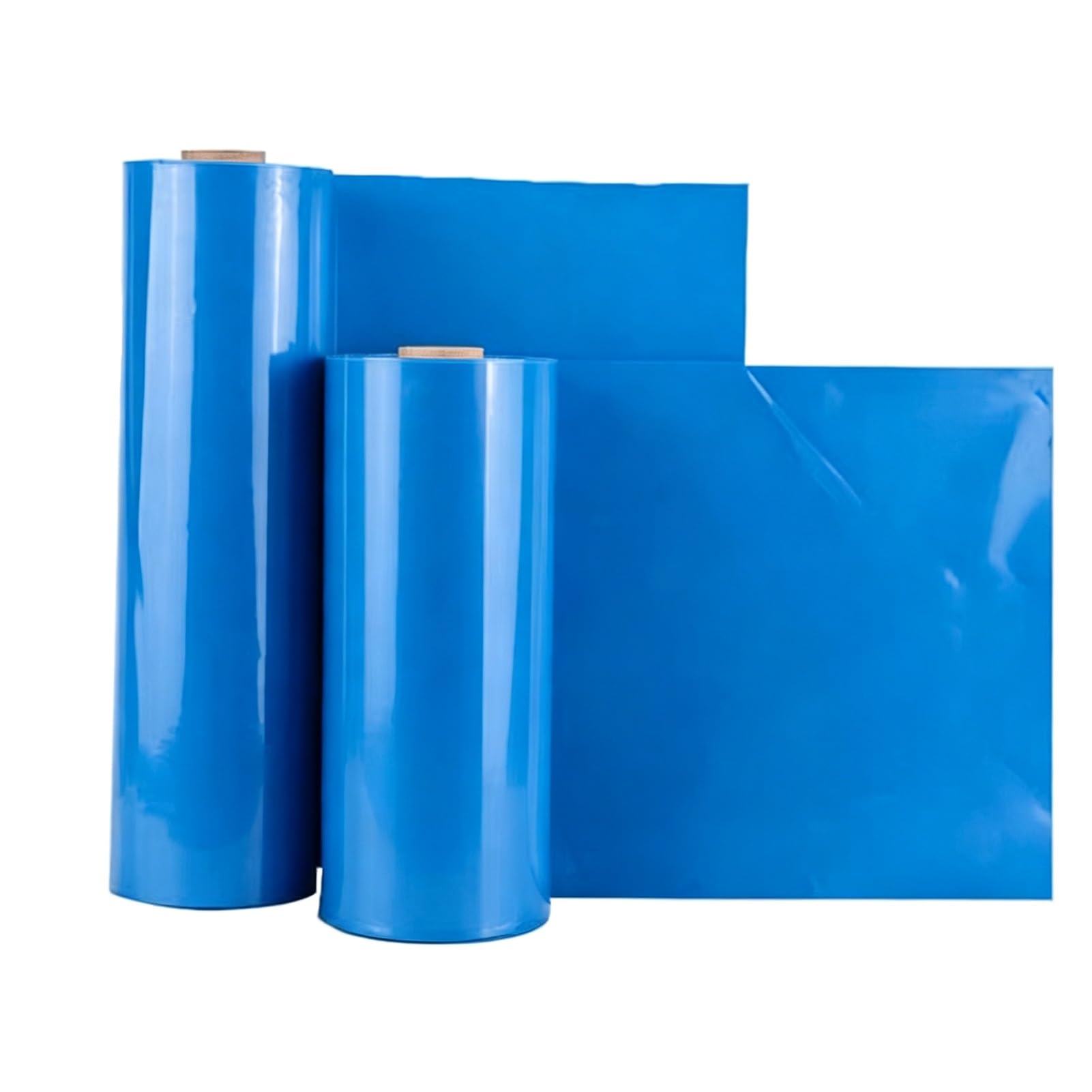 Yopappol Small Blue HDPE Pond Liner 5x7FT, Waterproof Pond Membrane, Flexible Anti-Leak Liner for Koi Pond, Kids Water Play Pool & Backyard Garden Fountain(2x8m(6.5x26.2ft))