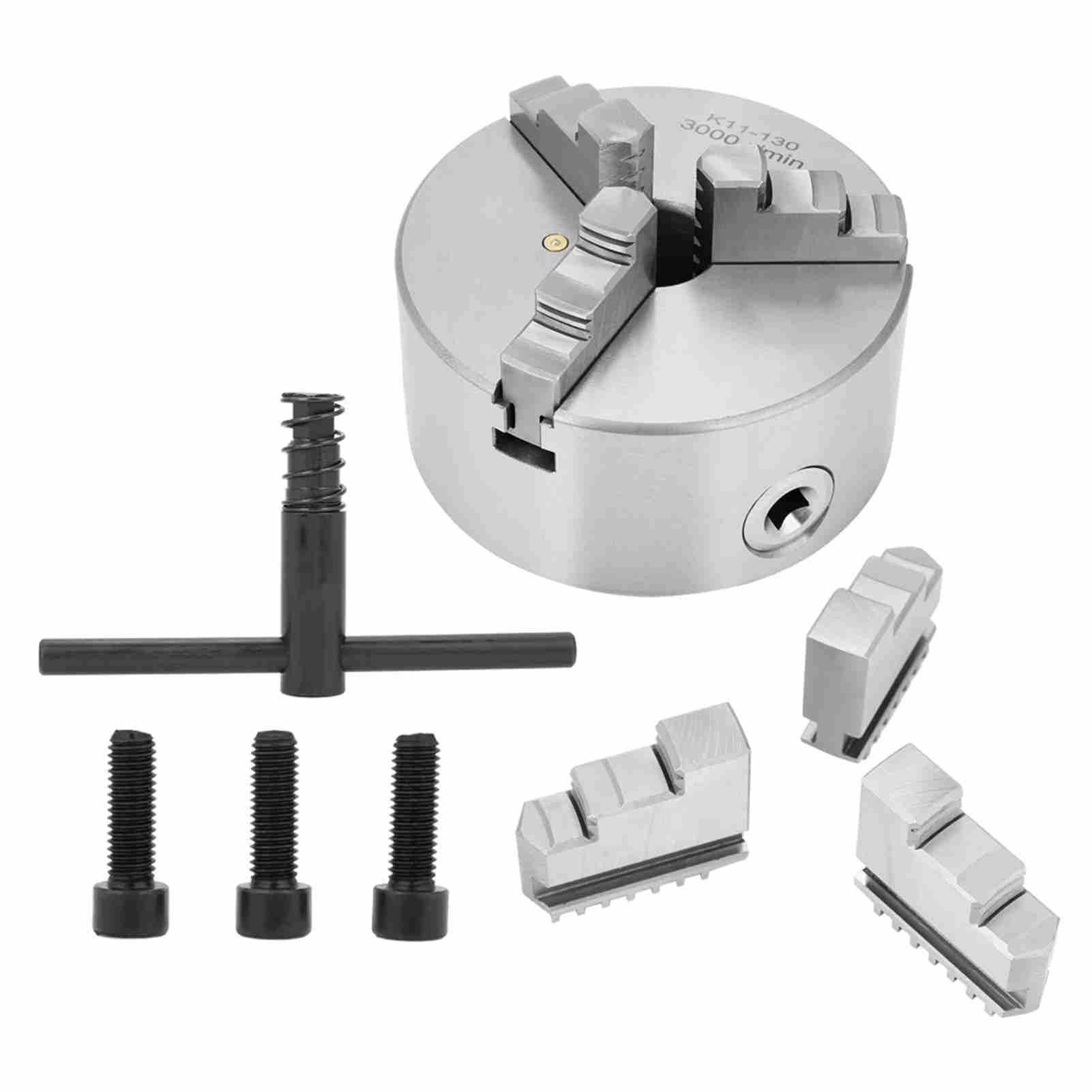 Keenso Samocentrujący Uchwyt Tokarski 130 Mm 3-szczękowy