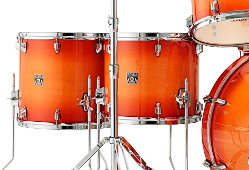Tama Superstar Classic Custom 7-Piece Shell Pack Tangerine Lacquer Burst #TOP3