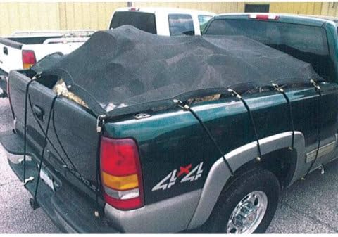 MINTCRAFT 4083B HD Mesh Tarp, 8x10-Feet, Black