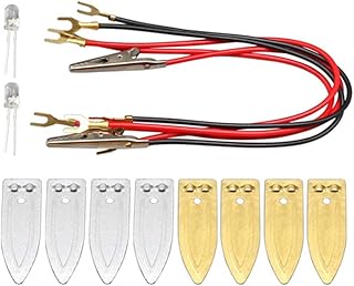 ULTECHNOVO Fruit Battery Science Experiment Kit Potato Orange Lemon Battery Physics Teaching Experiment Electronic Educational Toy for Kids Students