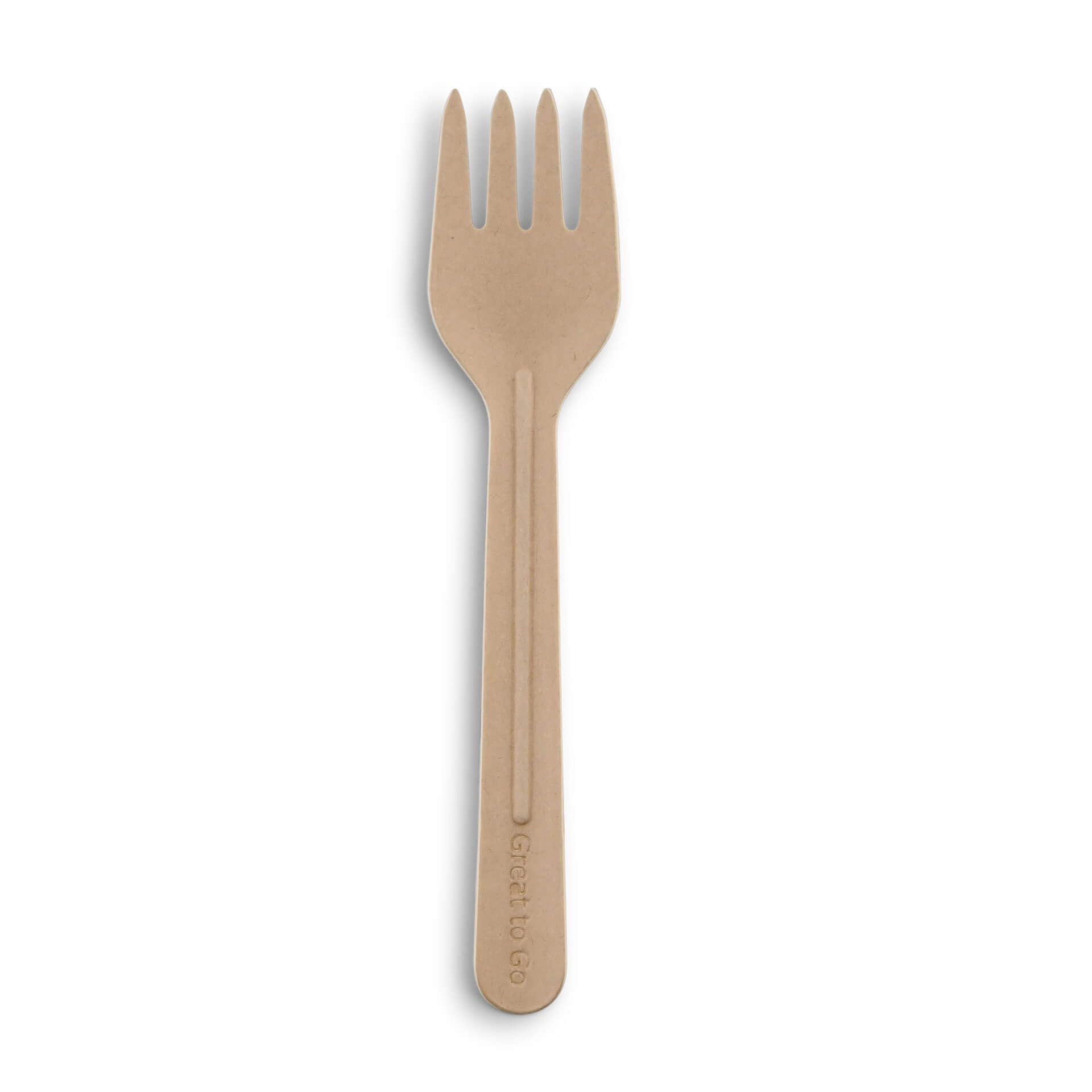 BIOZOYG Forchette di carta da 16,5 cm marroni I Forchette di carta per catering e feste resistenti ecologiche e senza plastica I Posate per merenda compostabili I Forchette party 500 pezzi