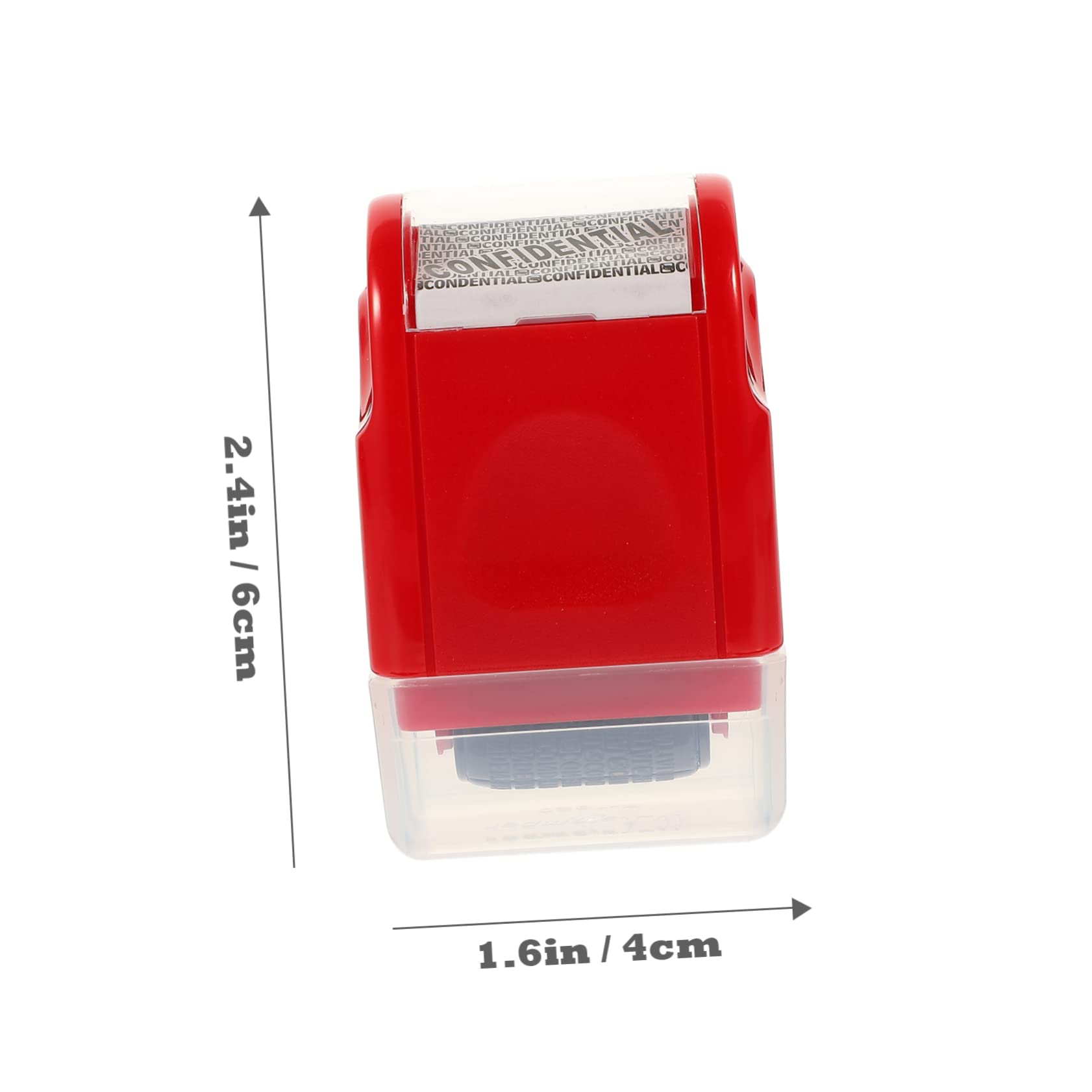 NUOBESTY 4 Stück Express- Schützen Sie Ihren Id-rollenstempel Schützen Sie Ihre Id-rolle Stempel Der Identitätswache Datenschutz Breiter Rollstempel Tragbar Suite Plastik