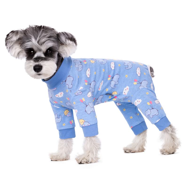 Dog Surgery Recovery Suit, Dog Onesie for Surgery Female Male Dogs, Dogs Pajamas Long Sleeve, Small Dogs Onesie, Abdominal Wound Bandages Surgical
