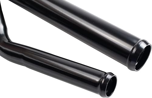 Vista 223 de TRQ Cuello de llenado de depósito de combustible negro compatible con Toyota Sienna 2004-2010