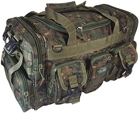 Nexpak 22" Tactical Duffle Military Molle Gear Shoulder Strap Range Bag TF122 ACU Camo Brown