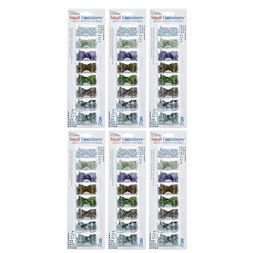 Elizabeth Ward Bead Storage Solutions 8 Piece Craft Organizing St...