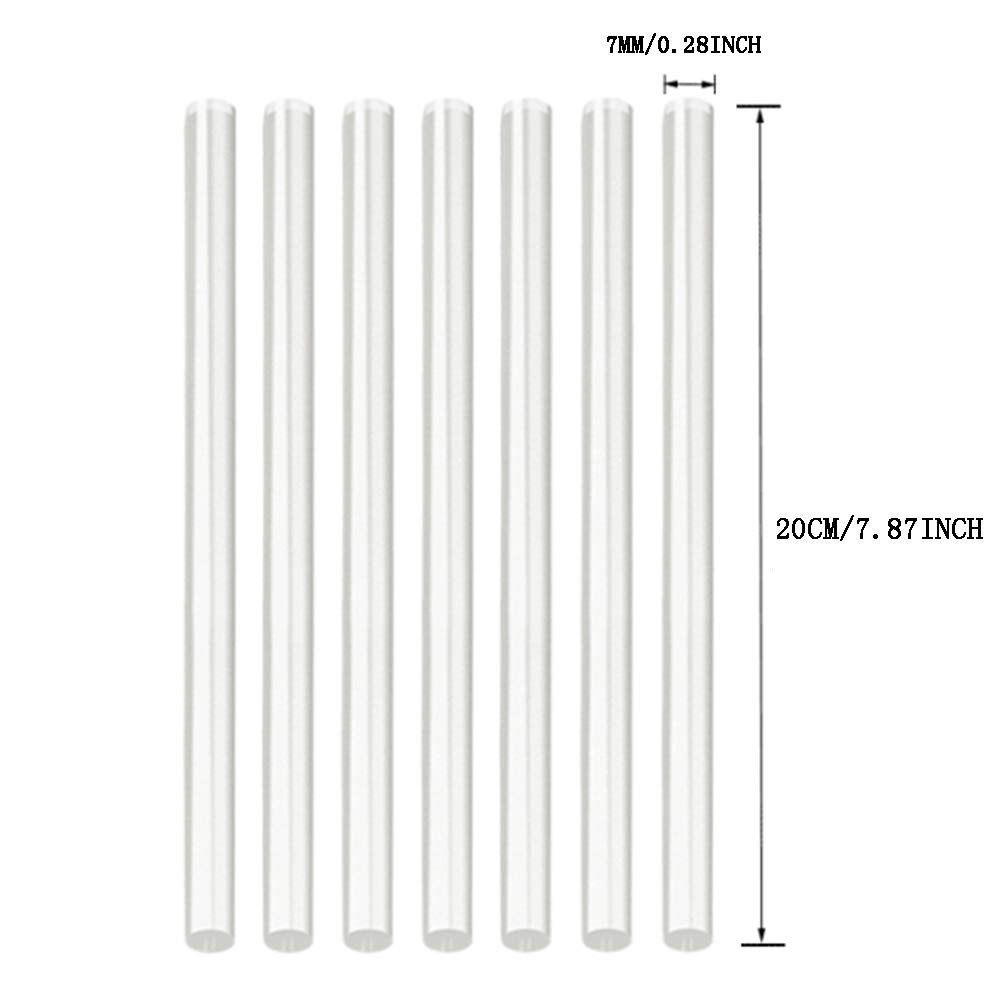 AIZYR Colle Chaude avec 40 Bâtons, Pistolet À Colle avec Sac De Rangement Colle Chaude De Résistance, Protection Contre La Surchauffe, Meubles De Bricolage/Verre De Réparation