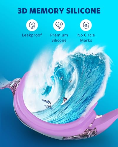 Image of Aegend Swim Goggles, Swimming Goggles No Leaking Full Protection Adult Men Women Youth