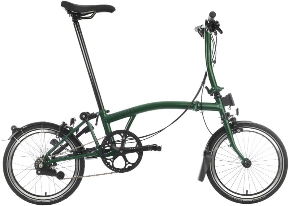 Brompton Folding Commuter Bike C Line 6-Speed | Compact, Lightweight, Urban Bike for Adults