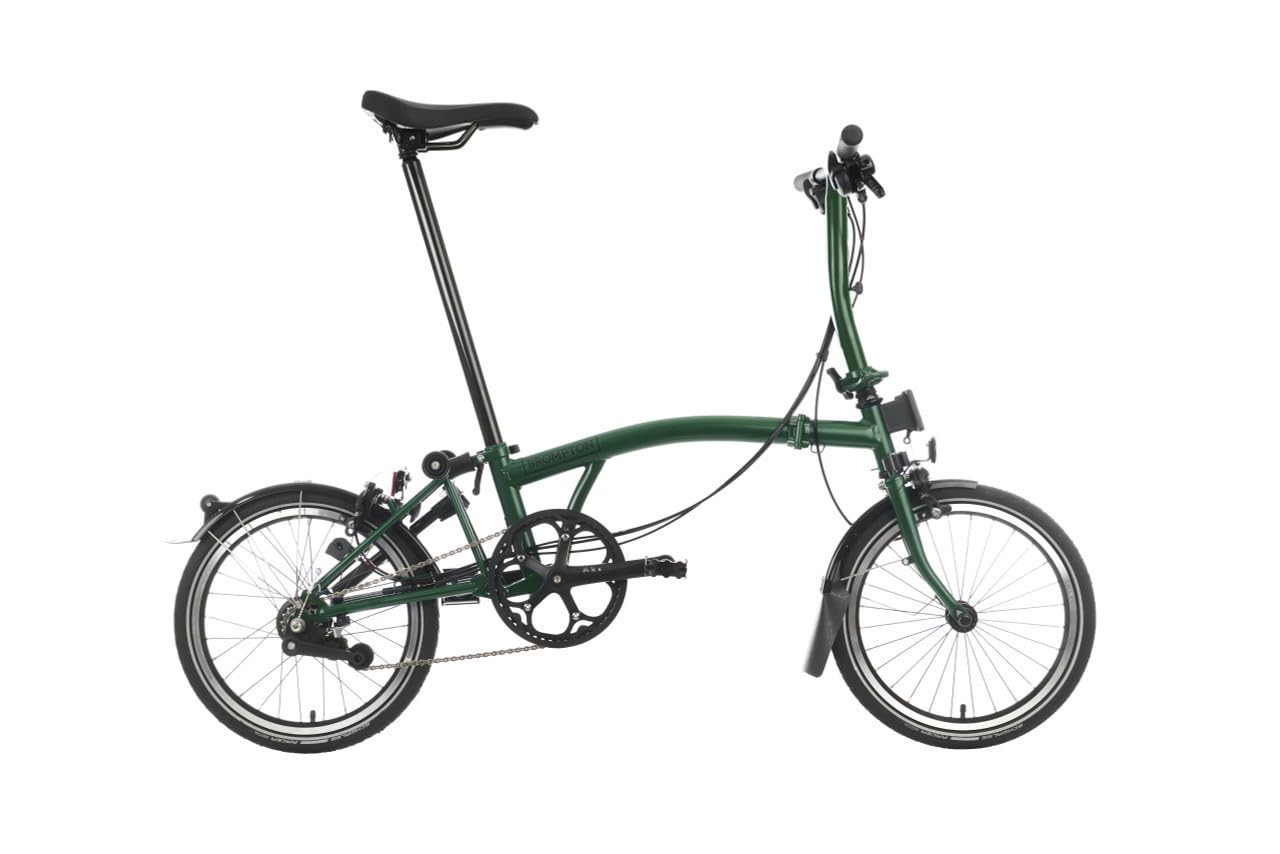 Brompton Folding Commuter Bike C Line 6-Speed | Compact, Lightweight, Urban Bike for Adults