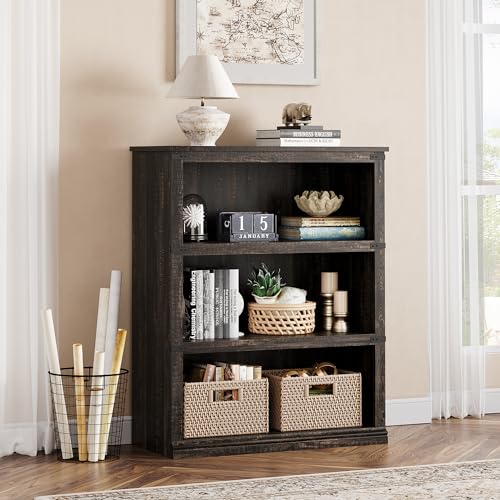 GAOMON 3-Tier Farmhouse Bookcase, 40